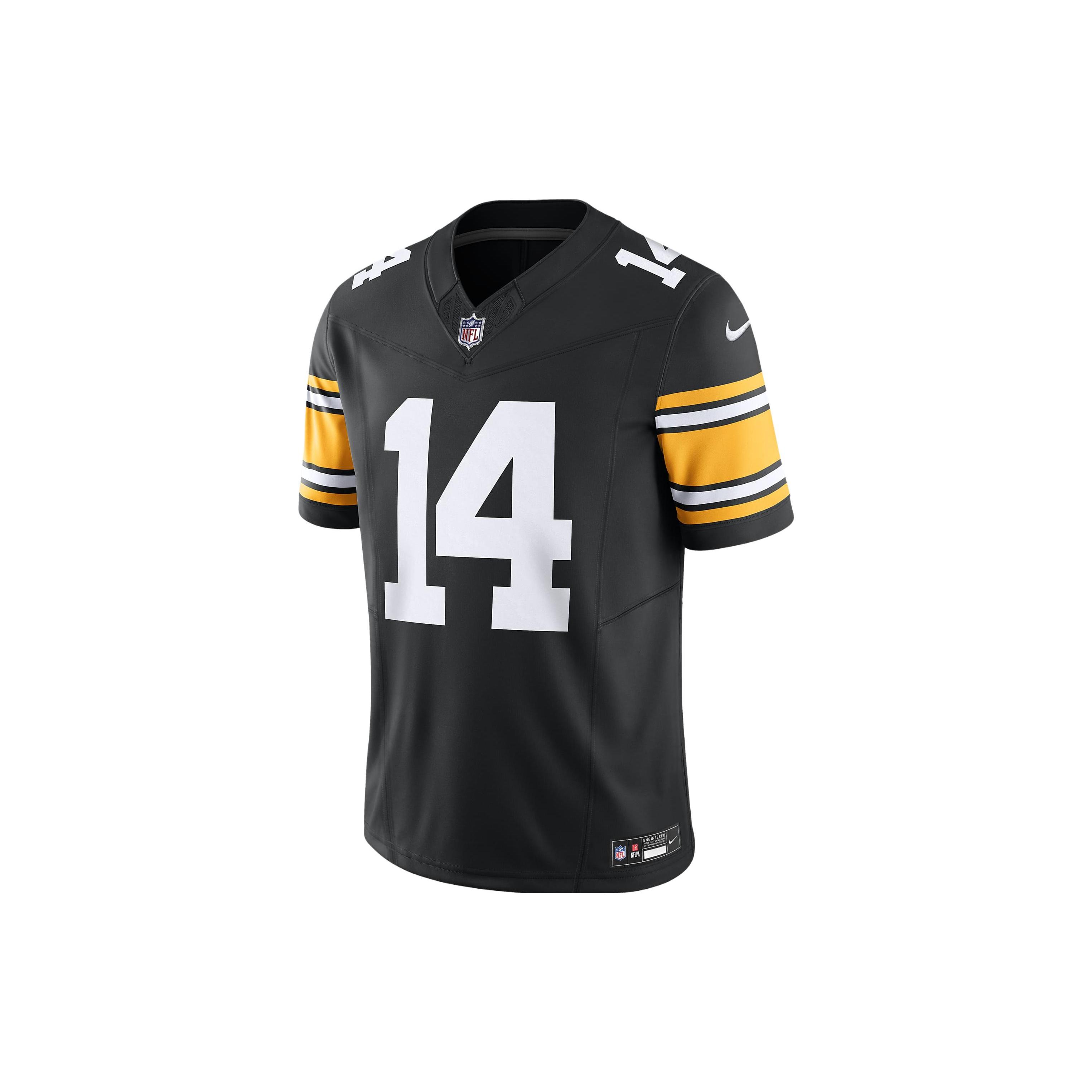 Nike George Pickens Pittsburgh Steelers Men s Nike Dri FIT Nfl Limited Football Jersey 31NMPSLA7LF-GY1 M