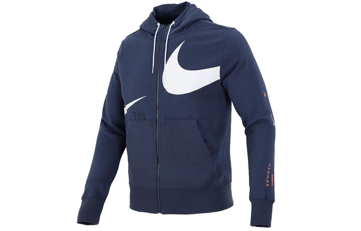 Nike Jackets Men s Navy Blue Hooded Moderate Other DD6088-437 S