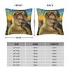 Thinking Monkey Meme  Pillowcases Accessories Printing Cushion Cover Decorative  Pillow Case Cover Home Multi Size