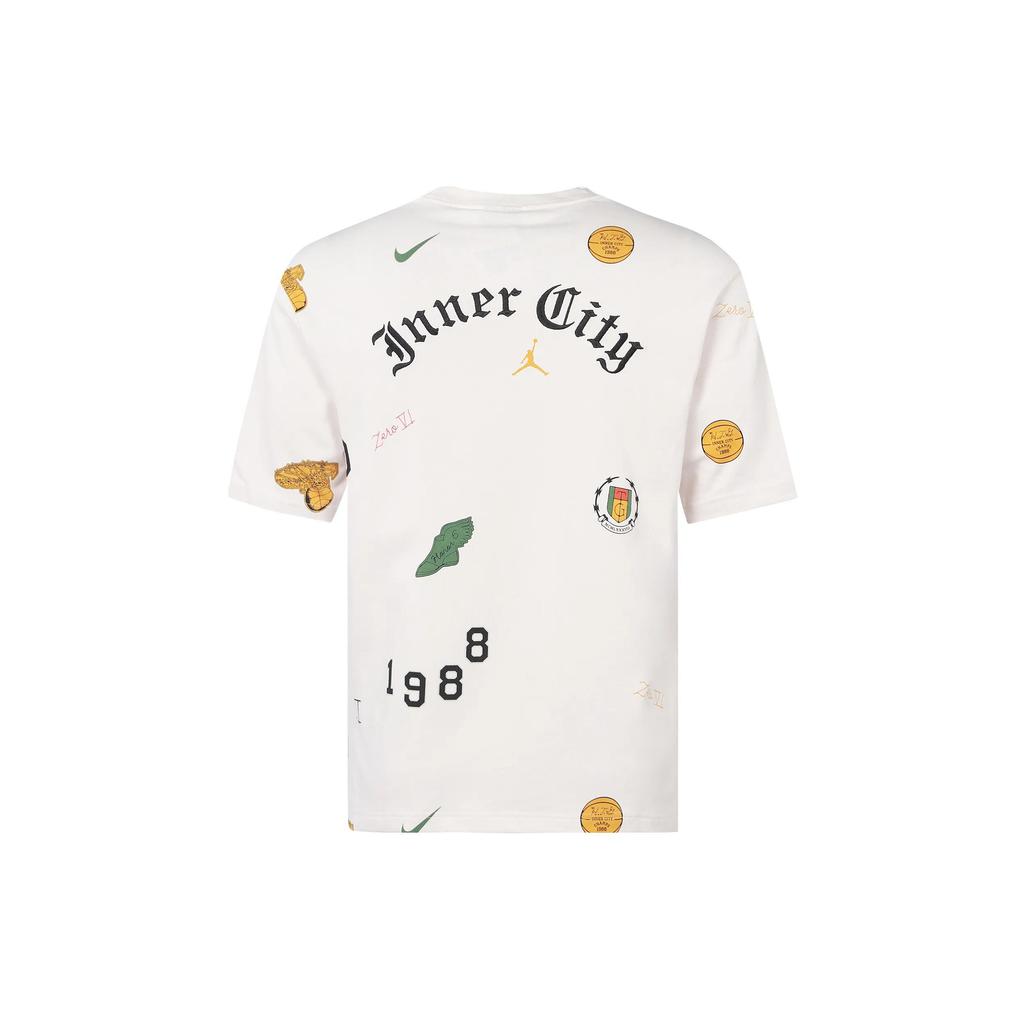 Jordan HTG 23SS T Shirt Asia Version Men's White (Unisex) T-Shirts DX6246 030