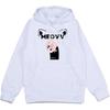 Girls Band Meovv Meow Hoodies Cartoon Kawaii Graphic Printing Sweatshirts Casual Cute Women Men Pullovers Hooded Clothing