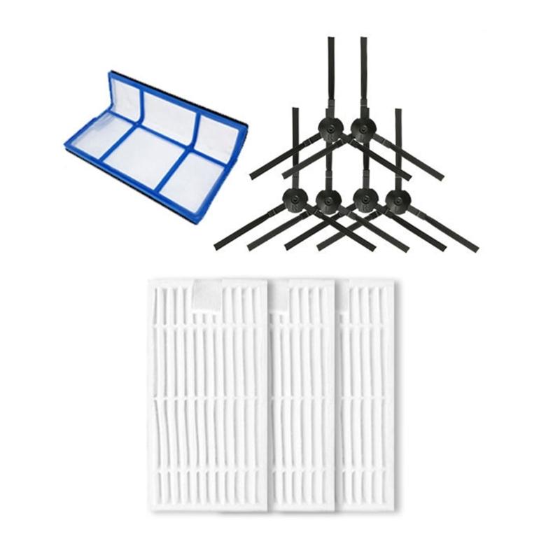 

Durable Accessories Kits for V3s V5 V5s V50 V55 Robot Vacuum Cleaner Side Brushes + Filters + Mop Pads Replacement