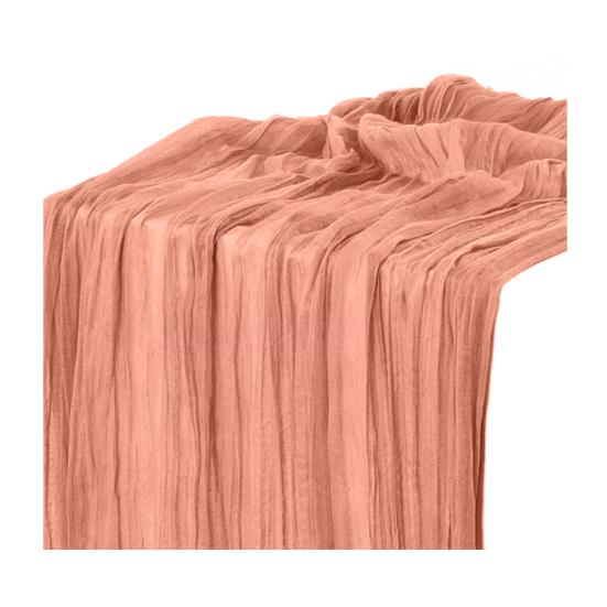 Table Flag Solid Color Pleated Design Bohemia Style Wedding Table Runner Special Events Wedding Decoration