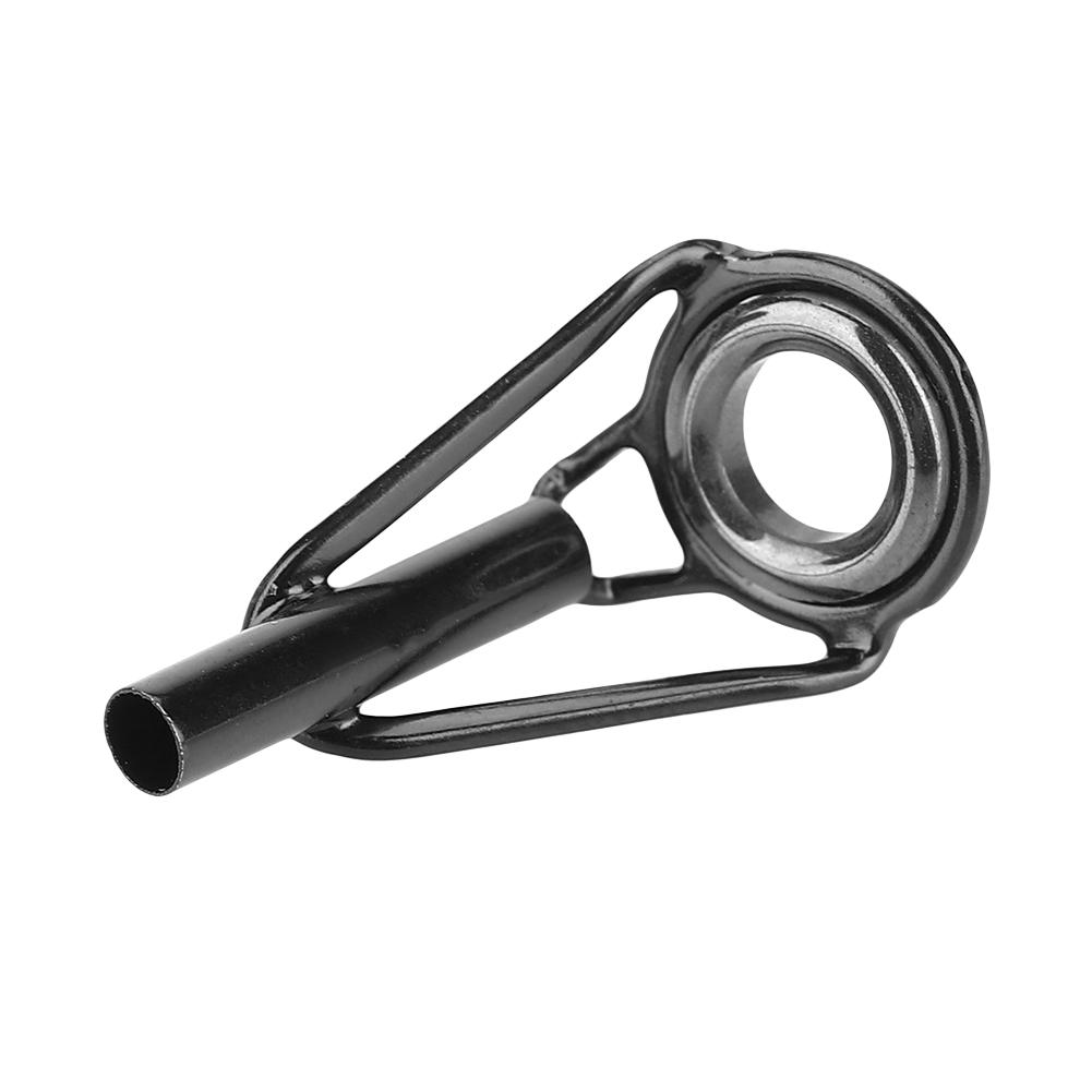 80 Stück Edelstahl 8 Größen Angelrutenringe Spitzen Ösenring Meeresangelrute Schnurführung