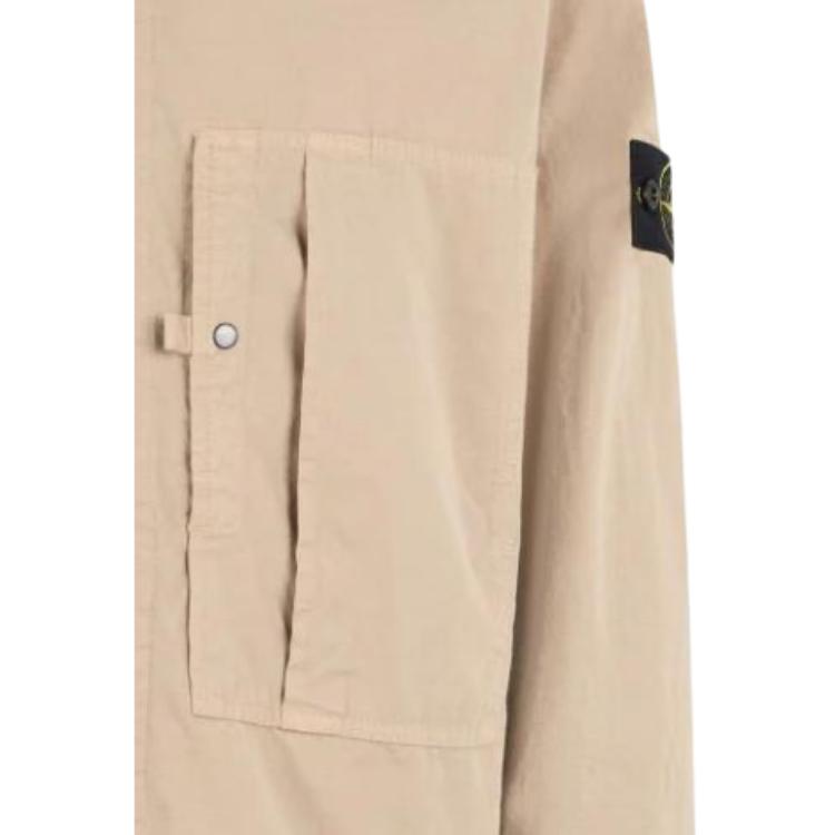 Stone Island Zip Long Sleeve Pocket Shirt Men shirts L1S151200005S0298-V009A