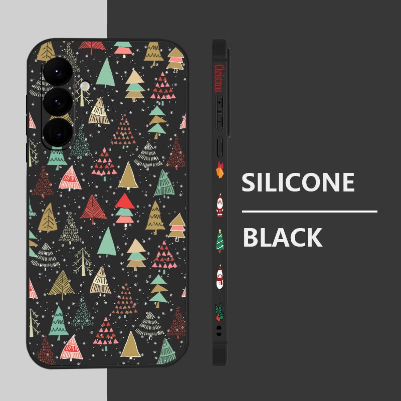 Christmas Phone Case For Samsung Galaxy A56 A17 A26 A16 A36 A55 A54 A53 A15 S24 S25 FE S25 S22 S23 Ultra Shockproof Lanyard Cover