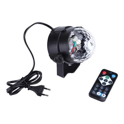 3W Mini RGB LED Bühnenlicht Pub Disco Party Effektlampe mit Fernbedienung