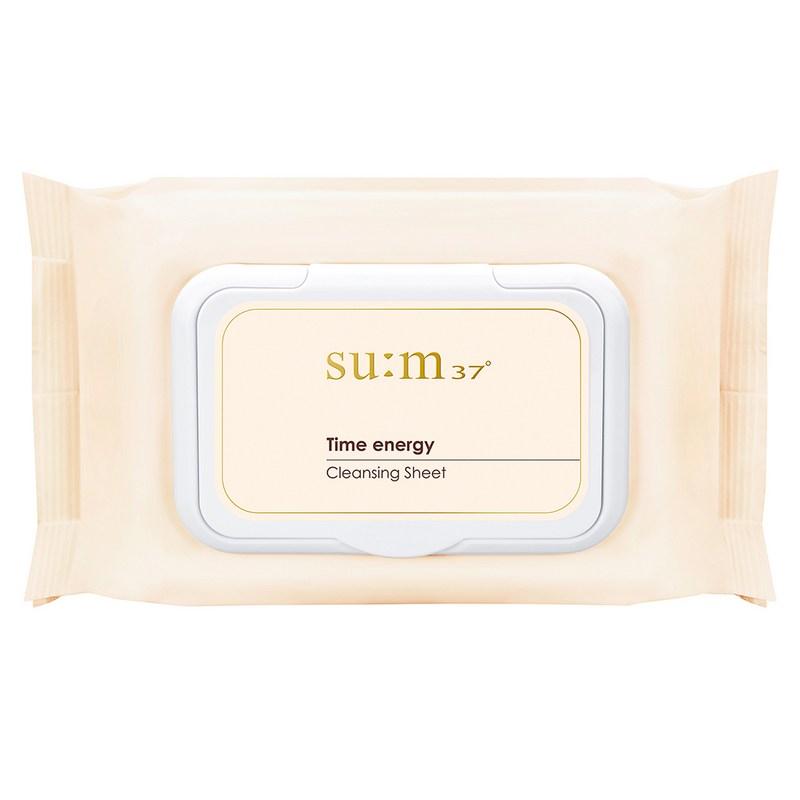 Su:m37 TIME Energy Cleansing Sheet, 50 sheets, 1 piece, 50 sheets, 1 pcs