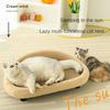 Cat Lounger Scratcher Sisal Large Lounge Sofa Cat Scratching Board For Home Living Room Apartment Dorm Patio Balcony Porch