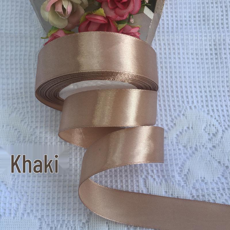 2cm Silk Satin Ribbon for Gift, Cake Decoration, Floral Arrangements, Bows, and Badges.