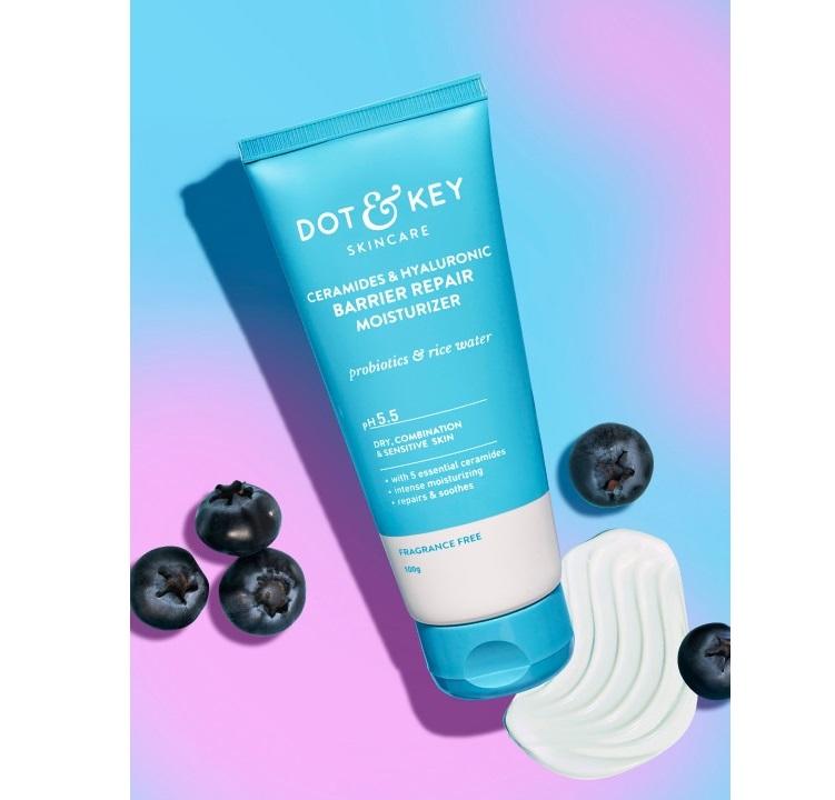 Dot & Key Увлажняющий крем для восстановления барьера кожи для нормальной + сухой + комбинированной и чувствительной кожи - 100 г 100 g