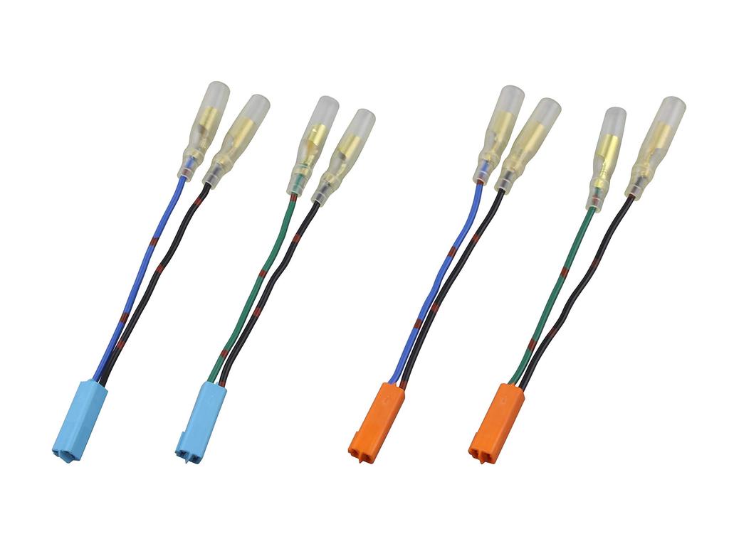 POSH 093275 Motorcycle Supplies Turn Signal Conversion Cord Set Honda Connector Type
