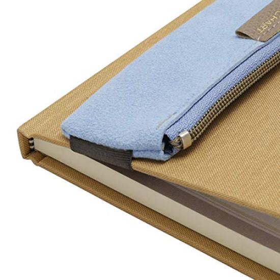 Color Chart Band Pencil Case A6 Blue Traveler's (72 Mist)