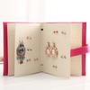 Multifunctional Earrings Storage Book Creative Jewelry Box Leather Earrings Storage Book Organizer Rings Ear Stud Holder