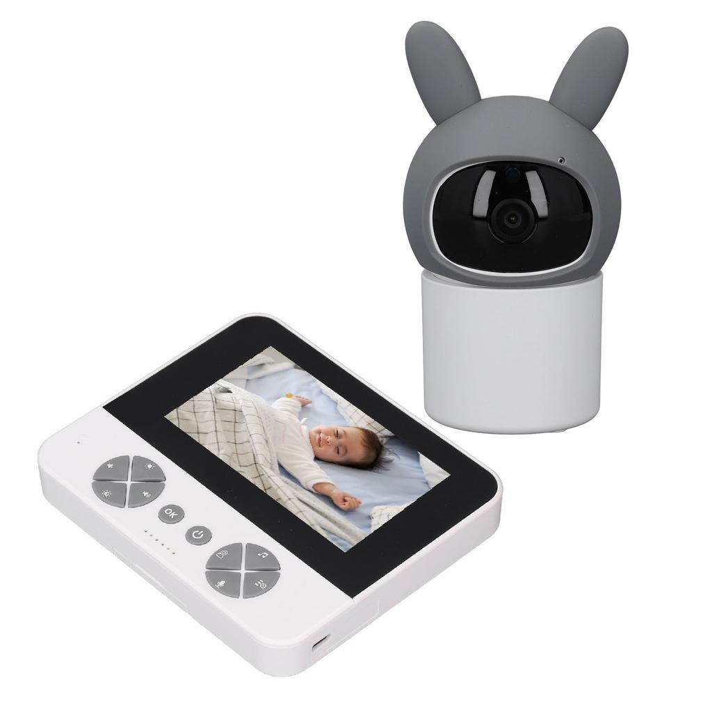Baby Camera Cordless Smart Baby Camera Night Vision Temperature and Humidity Detection HD Camera