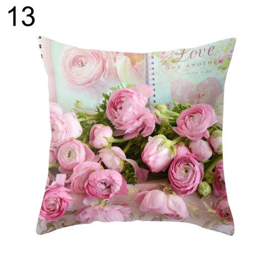 Είδη κρεβατιού κάλυμμα μαξιλαριού προστατευτικού μαξιλαριού Country Rose Square