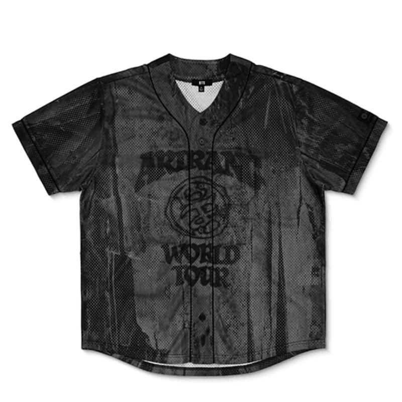 BTS S/S Trikot Offizielles Kurzarmtrikot – Wählen: V (M) oder Jimin (XL)