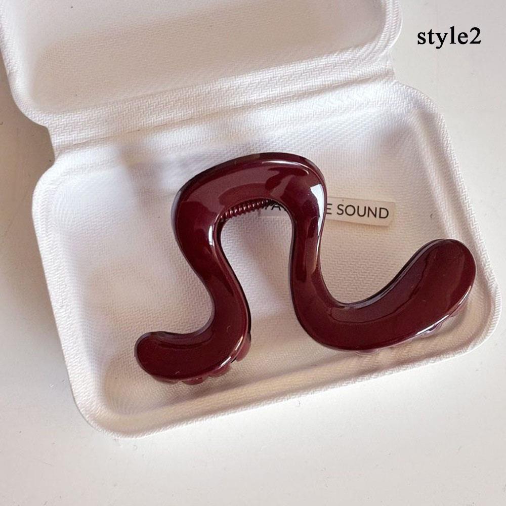 New Irregular Hair Claw Acetate Hair Crabs Clips for Women Abnormal Shape Acrylic Hair Clamps Women Hair Accessories Hairpins