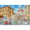 Epoch (EPOCH) 1000 Piece Jigsaw Puzzle PEANUTS Snoopy In Rome (50 X 75 Cm) 12-702s with Glue Spat...
