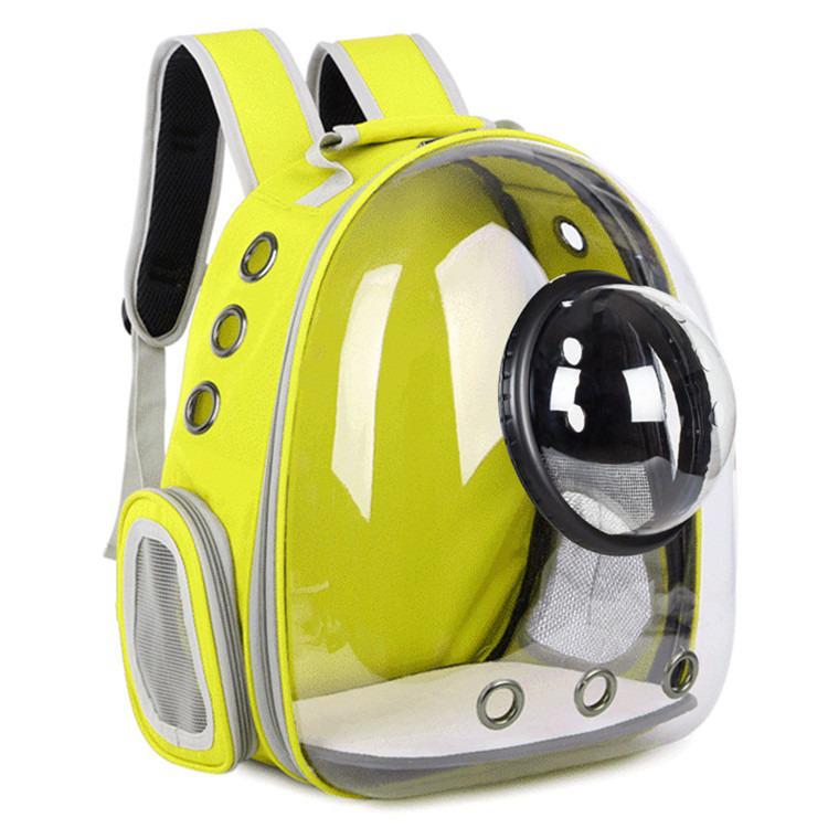 Transparent Cat and Dog Backpack - Large Space Pet Outing Bag