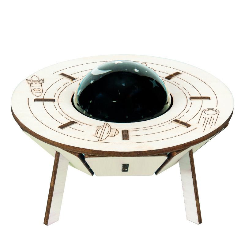 

Умный Голосовой Набор для Научных Экспериментов на Космическом Корабле Для Учеников DIY Физическая Игрушка Образовательный Научный Подарок Starry Sky