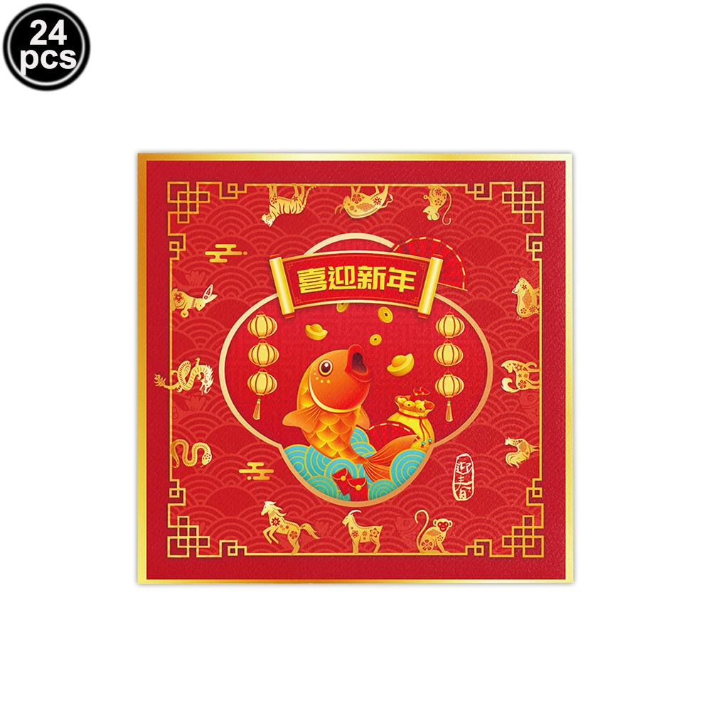 2026 Chinese New Year Hanging Decorations Red Spring Festival Hanging Ornament Pendants Chinese Horse New Year Party Supplies