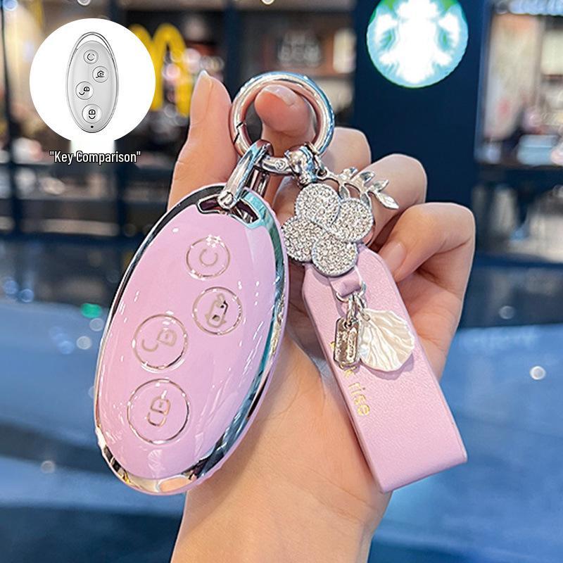 BYD Song Max/Yuan/Qin Pro/EV360/S7 Klasický kryt klíče od auta s přezkou.