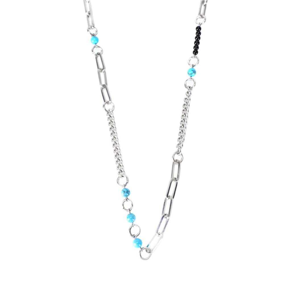 

SQUAZ Necklace SIDA084 1COLOR Unisex Pendant Chain Couple Necklace