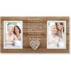 Memorial Gifts for Loss of Loved One, Bereavement Gifts Ideas, Sympathy Gifts for Loss of Mom Dad Memorial Picture Frame Double 4 X 6, In Memory of