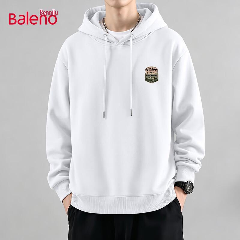 Baleno Men's Anti-Pill Hooded Sweatshirt