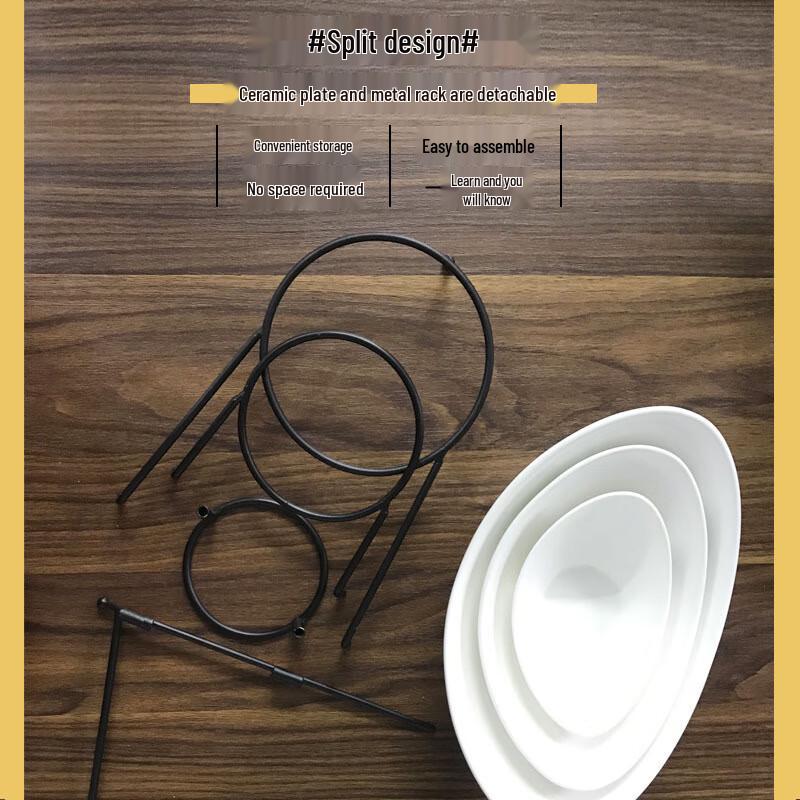 ZISIZ 3-Tier Buffet Display Stand