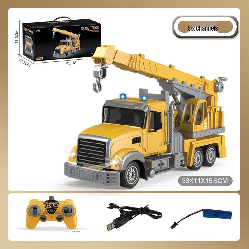Children's Remote Control Dump Truck Excavator Model Toy