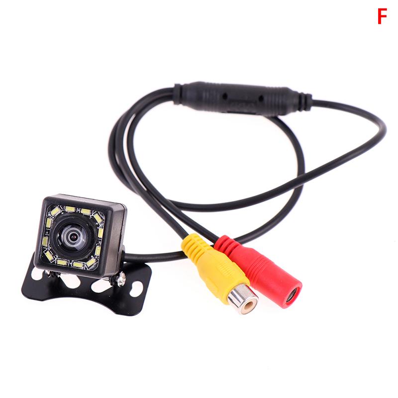 170° Wide Angle Car Rear View Camera Parking Assistance Kit Hd Lens Fisheye