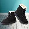 Women's Winter Snow Boots Warm Flat Bottom Large Size Platform Lace Ladies Shoes 2019 Ankle Boots