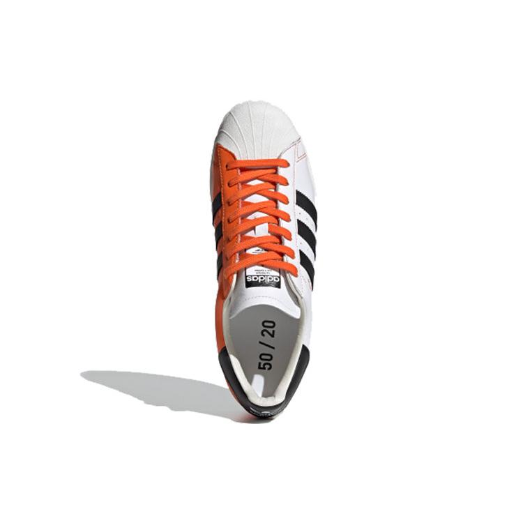 Adidas Originals Superstar 'White Orange' FW6363