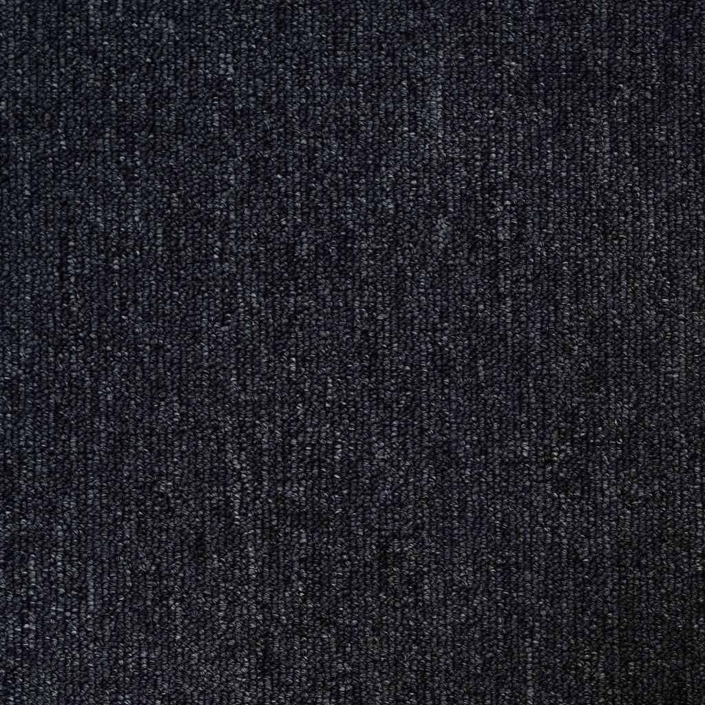 Dark Gray Carpet Tile 50 X 50 Cm 4 Pcs PP and Bitumen