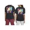 Nike Solid Color Logo Print Short Sleeve T-Shirt Unisex tops Black FD8523-690