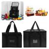 Non-woven Insulated Cooler Bag Soft  Bag Large Food Delivery Bag for Catering Food Transport