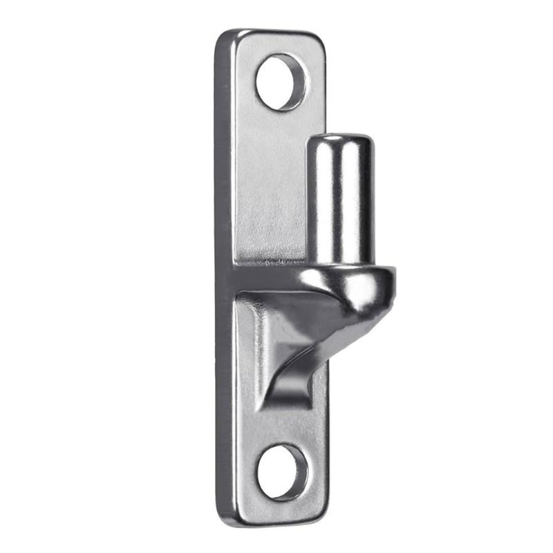 

1/2/4pcs Wall Mount Gate Hinges Portable Sturdy for Outdoor Fence Door with 5/8Inch Hinges Pin Stainless Steel Coating