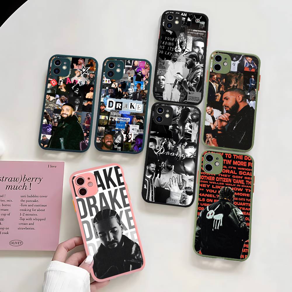 Singer Rapper D-Drake For IPhone 11 12 13 14 15 16 Pro Max Plus X XS MAX Shockproof Matte Back Cover