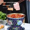 Einzelportions-Cloisonné-Emaille-Kupfer-Hot Pot