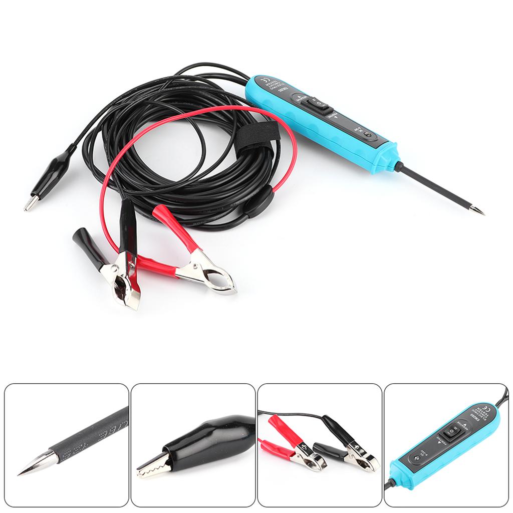 6 24V Electric Circuit Tester Test Pen with LED Light Diagnostic Tool for Automotive RV Yacht