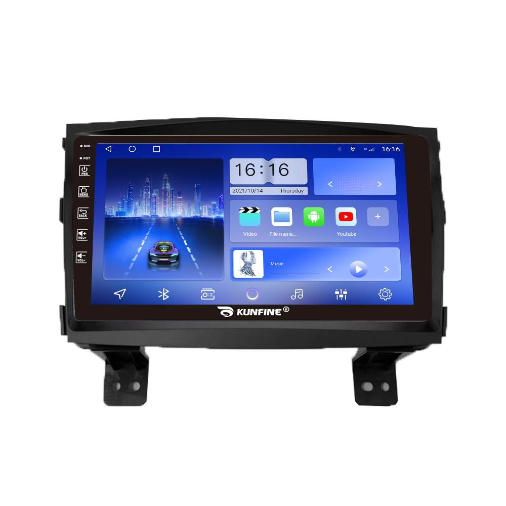Android Radio CarPlay/Android Auto Car Navigation Multimedia Player GPS RDS DSP Stereo For Mahindra Kuv100