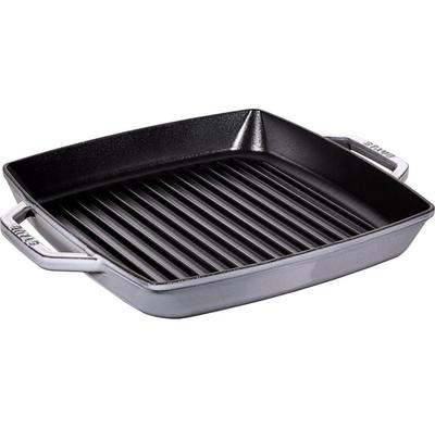 Zwilling Staub Grill Pan Square 28x28 Cm Graphite Grey (40511-684-0)