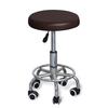 Spot Simple Pu Leather Elastic Round Stool Cover Waterproof Lift Chair Cover Bar Beauty Salon Small Round Stool Seat Cushion Cover