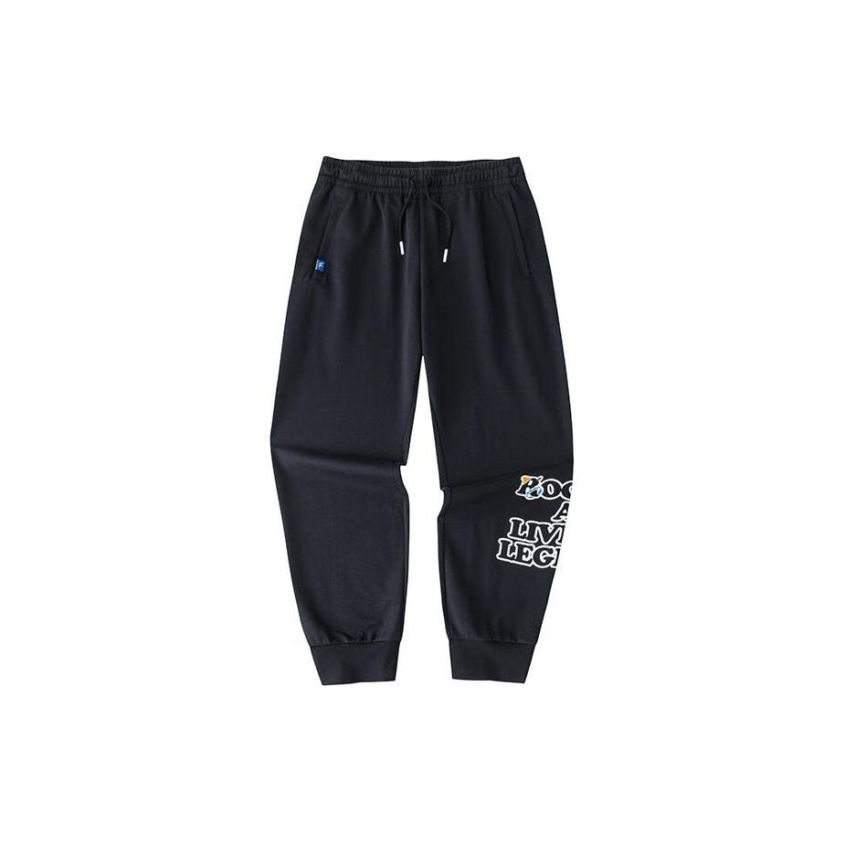 Anta Basketball Collection Knitted Sweatpants Men's Basic Black 152421305-2