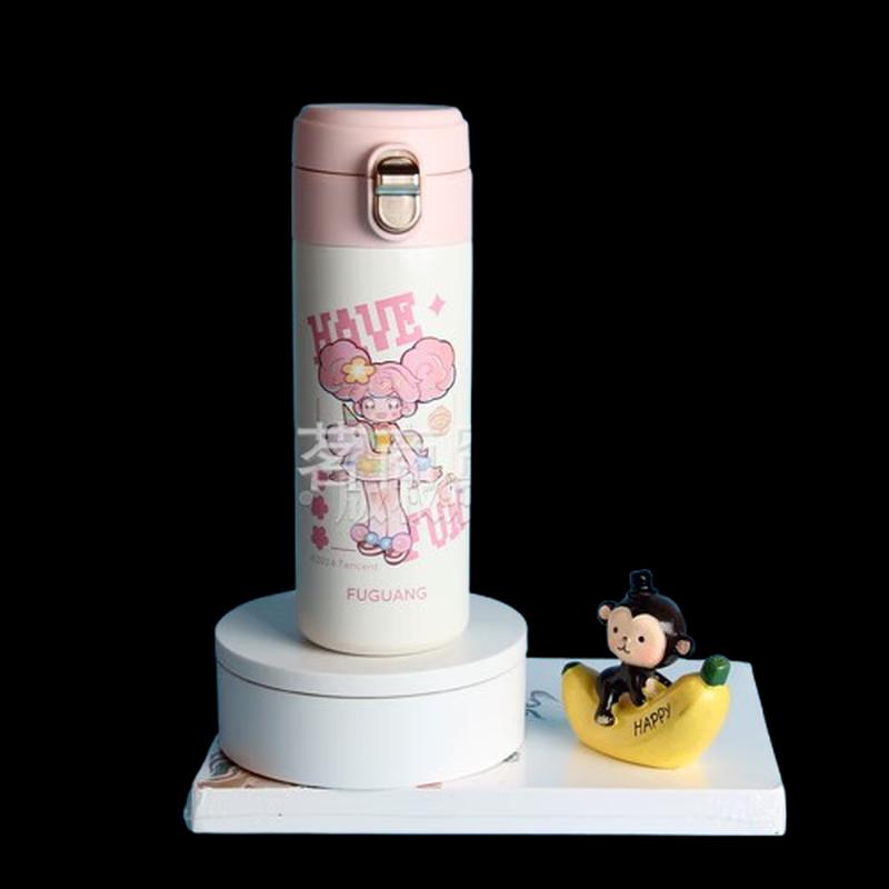 

Fuguang Kids 304 SS Insulated Flip-Top Water Bottle 400ml