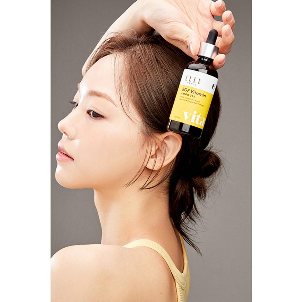 ELLE PARIS EGF Vitamin Anti-Wrinkle & Brightening Ampoule, 100ml