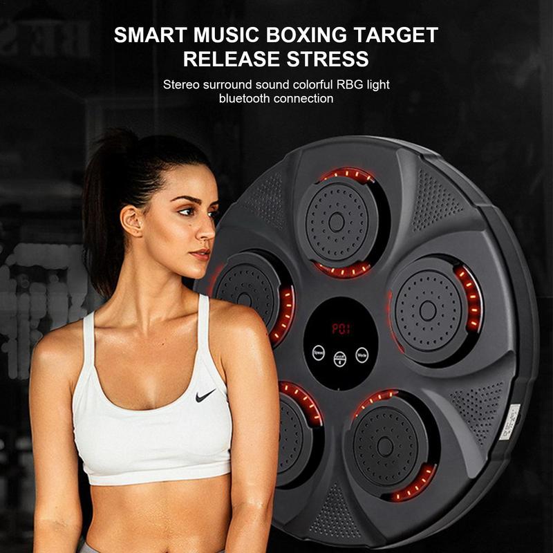 Inteligentna muzyczna maszyna bokserska docelowa ścienna maszyna bokserska z bezprzewodową muzyką domowy trener fitness boksu ściana docelowa