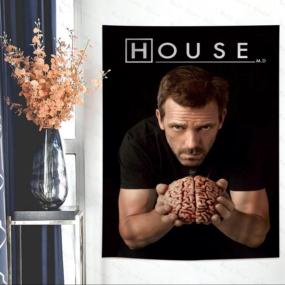 HHouseMD Tapestry Decoration Bedroom Dormitory Background Cloth Holiday Home Party Living Room Tapestry Club Cloth Tapestry